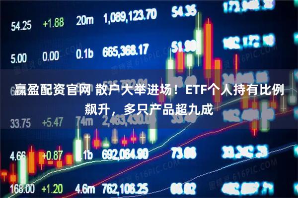 赢盈配资官网 散户大举进场！ETF个人持有比例飙升，多只产品超九成